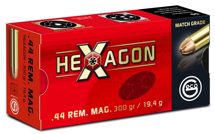 Geco Hexagon .357 Magnum 180gr (50 Schuss)