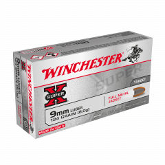 Winchester 9mm Luger FMJ 124gr (50 Schuss)